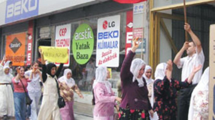 Danıştay kararlarını protesto eylemi