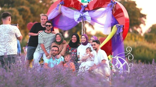 İzmit’in mor bahçesi göz kamaştırıyor