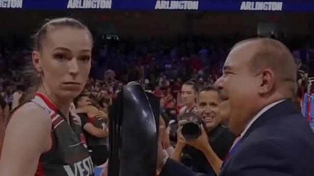 Kupa töreninde büyük skandal! Eda Erdem bile ne olduğunu anlayamadı