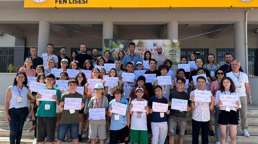 Muğla’da doğa eğitimleri projesi sona erdi