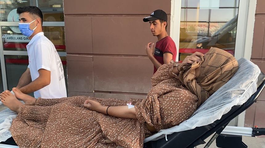 Elektrik akımına kapılan genç kız yaralandı