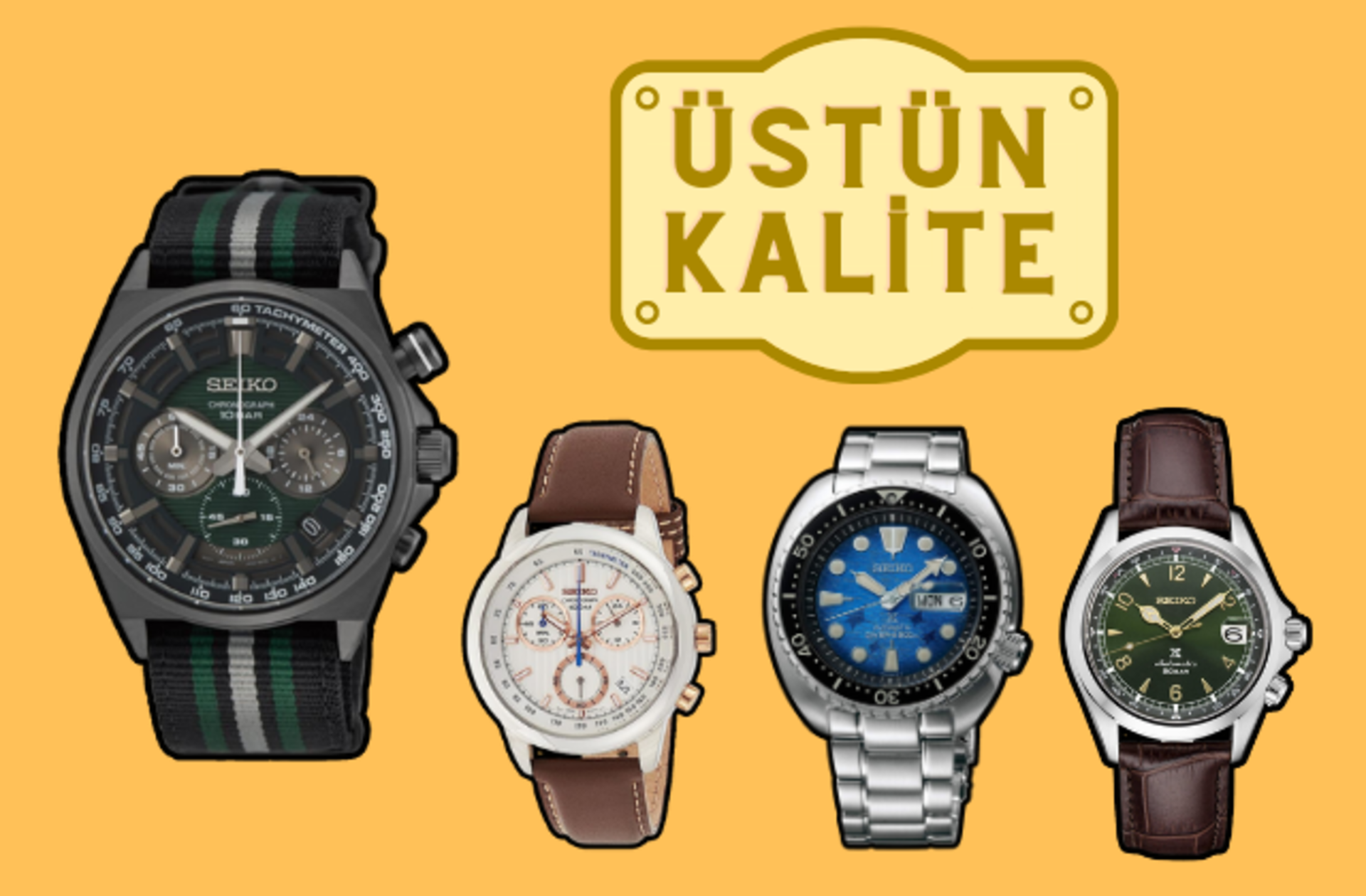 Kendinizi olduğunuzdan daha havalı hissetmenizi sağlayacak Seiko saat modelleri