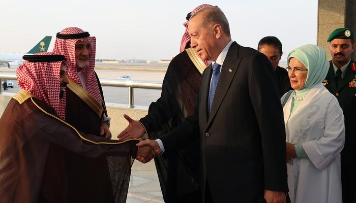 Cumhurbaşkanı Erdoğan, Körfez Turu’nun ilk durağı Suudi Arabistan’da
