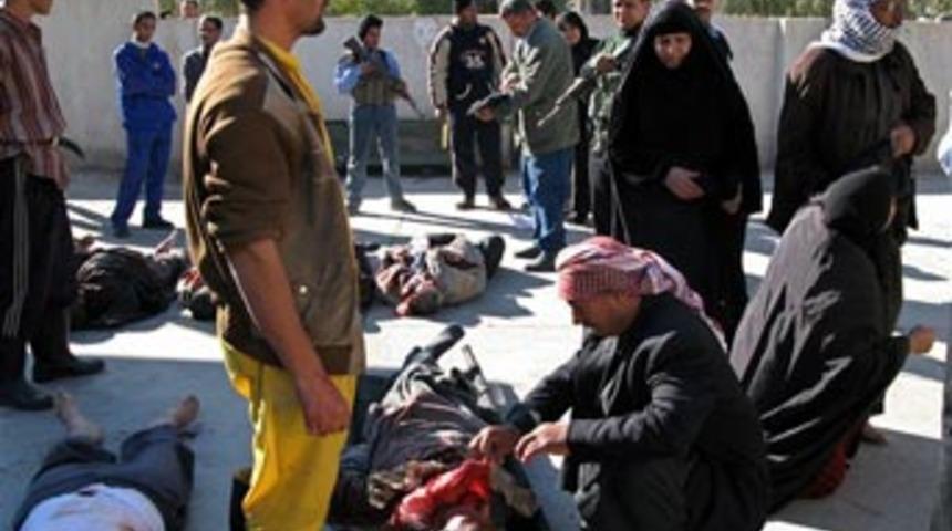 Irak'ta bug&uuml;nk&uuml; saldırılarda 26 kişi &ouml;ld&uuml;