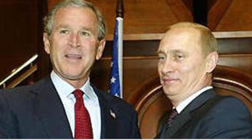Putin ve Bush telefonda İran'ı g&ouml;r&uuml;şt&uuml;