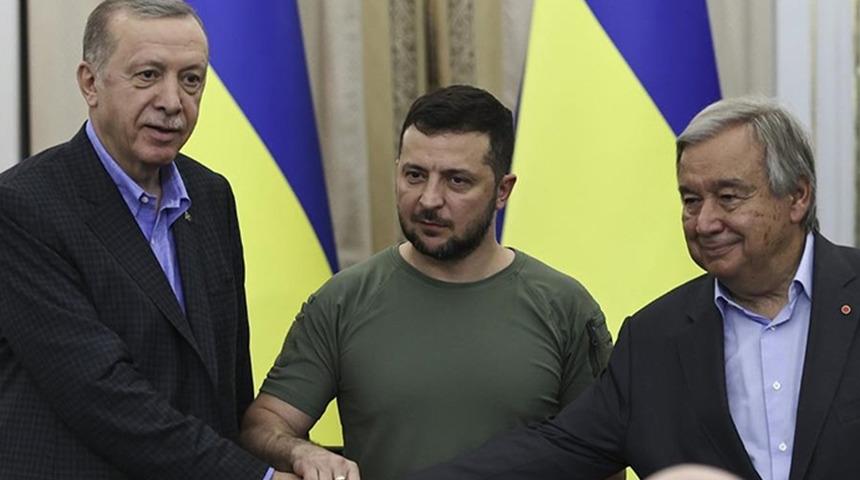 Son dakika: Ukrayna Devlet Başkanı Zelenskiy'den Erdoğan ve Guterres'e 'tahıl anlaşması' mektubu