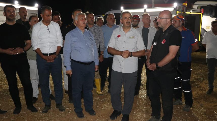 AFAD Başkanı Sezer'den, Tekirdağ'daki orman yangınıyla ilgili açıklama: