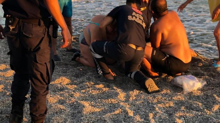Alanya'da denize giren kişi boğuldu