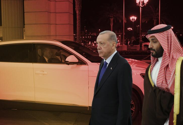 Türkiye ile Suudi Arabistan arasında 5 yeni anlaşma! Erdoğan, Prens Selman'a TOGG hediye etti