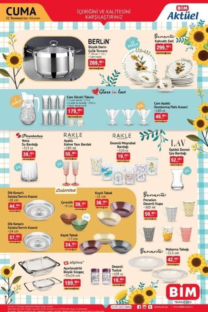 BİM AKTÜEL ÜRÜNLERİ 19 TEMMUZ 2023: Elektrikli bisiklet 16,999 TL, nofrost buzdolabı 7.999 TL! G2