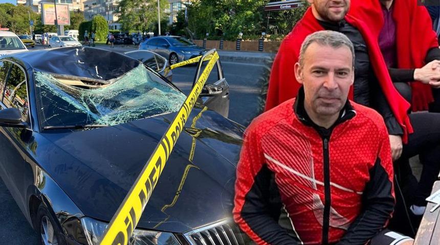 Polisten kaçan sürücü, bisikletliye çarptı! Kadıköy'de korkunç kaza