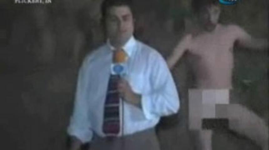 Canlı yayında inanılmaz protesto