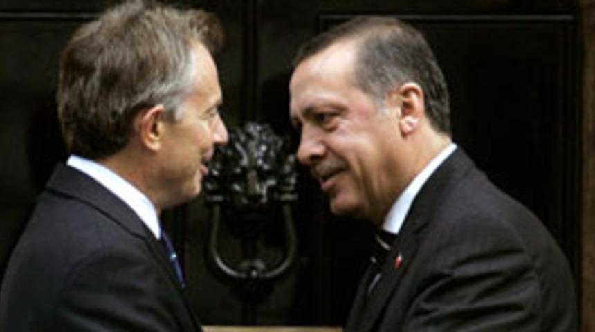Erdoğan-Blair g&ouml;r&uuml;şmesi sona erdi