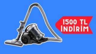 Kolay, etkili, hızlı temizlik! Homend süpürgede 1500 TL indirim fırsatını kaçırmayın
