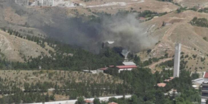 MKE kapsül fabrikası ölü ya da yaralı var mı, Ankara'da nerede? Başkent  Ankara'da MKE fabrikasında yangın! - Son Dakika Haberler