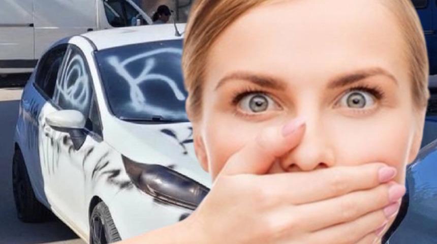 Yaptığı kaçamak pahalıya patladı! Bursa'da ağızları açık bırakan olay! Üzerinde 'Karımı aldattım' yazılı araç bulundu