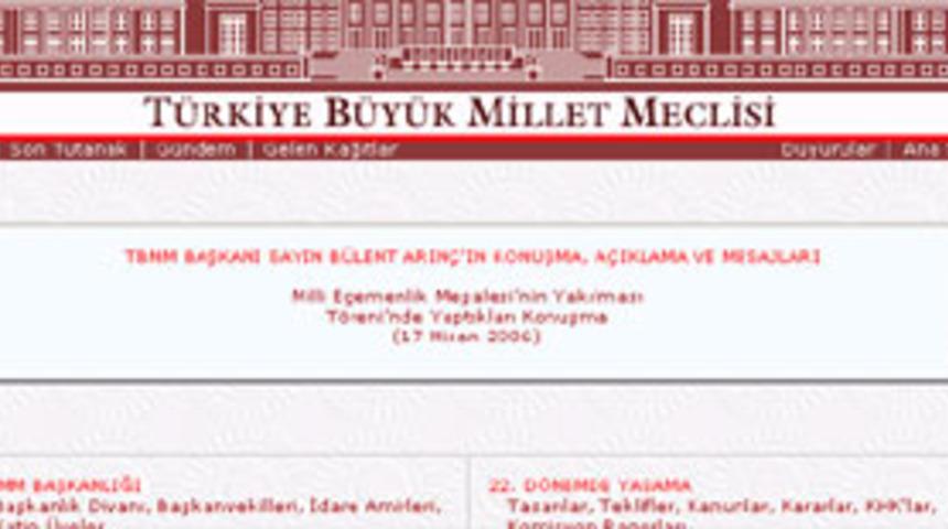 TBMM &ccedil;alışmaları sanal ortamda