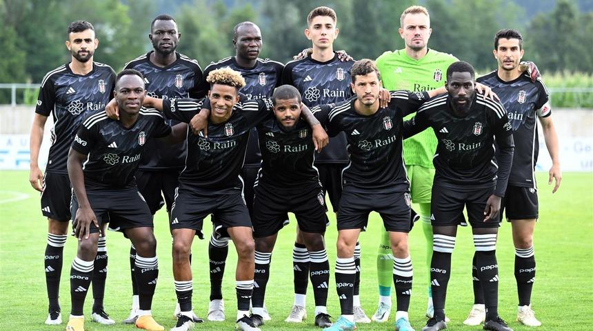 Beşiktaş, hazırlık ma&ccedil;ında gol oldu yağdı! Aboubakar, Muleka ve Semih Kılı&ccedil;soy...