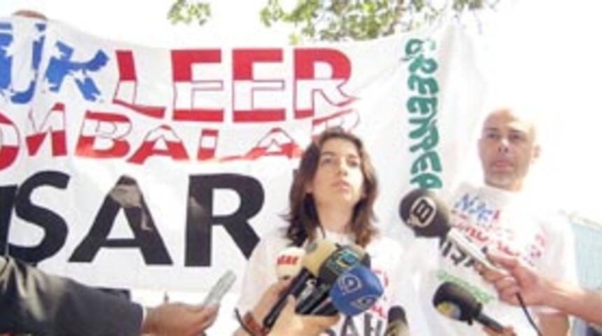 Greenpeace'ten eylem