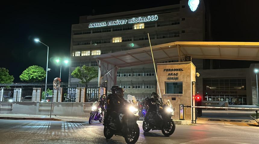 Antalya'da "Huzur Antalya-9 Uygulaması" yapıldı