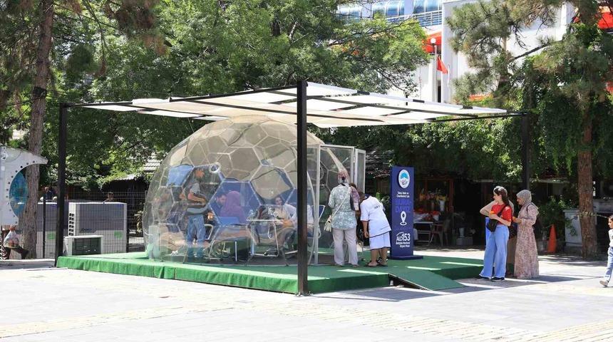 Büyükşehir’in İletişim Küresi’ne yoğun ilgi