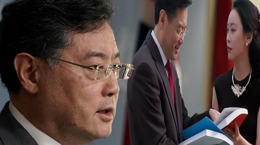 Herkes Çin Dışişleri Bakanı Qin Gang’u merak ediyor! 3 haftadır görünmüyordu...  Sosyal medya aşk iddialarını alevlendirdi