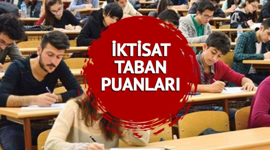 YKS İKTİSAT TABAN PUANLARI 2023 YÖK ATLAS: YKS ile özel ve kamu üniversiteleri İktisat taban puanları, kontenjan ve başarı sıralamaları