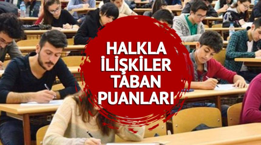 HALKLA İLİŞKİLER TABAN PUANLARI 2023: YKS ile özel ve kamu üniversiteleri Halkla İlişkiler taban puanları, kontenjan ve başarı sıralamaları