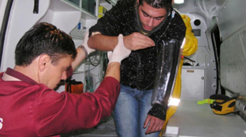 Uşak'ta trafik kazası: 34 yaralı