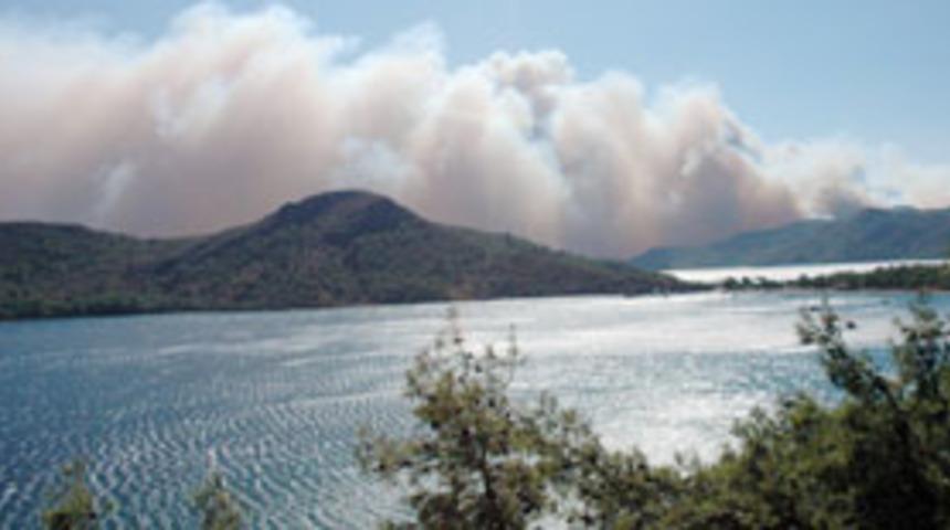 Dat&ccedil;a yangını kontrol altında