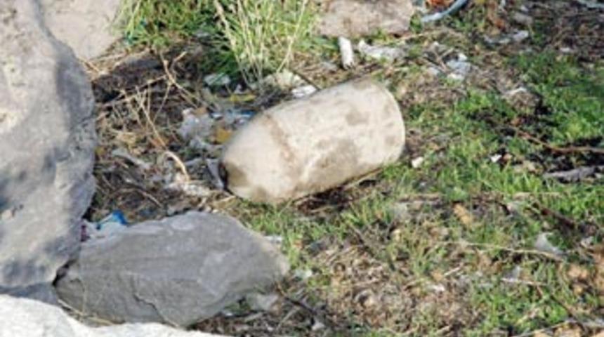 Kazıdan top mermisi &ccedil;ıktı