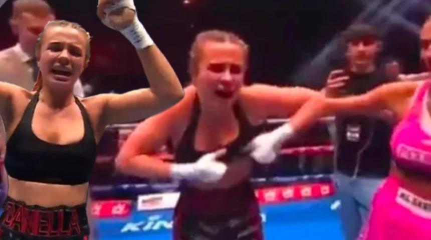 Galibiyet sevincini göğüslerini göstererek yaşamıştı! Bluzunu kaldırmasını affetmediler: Final maçından men edildi