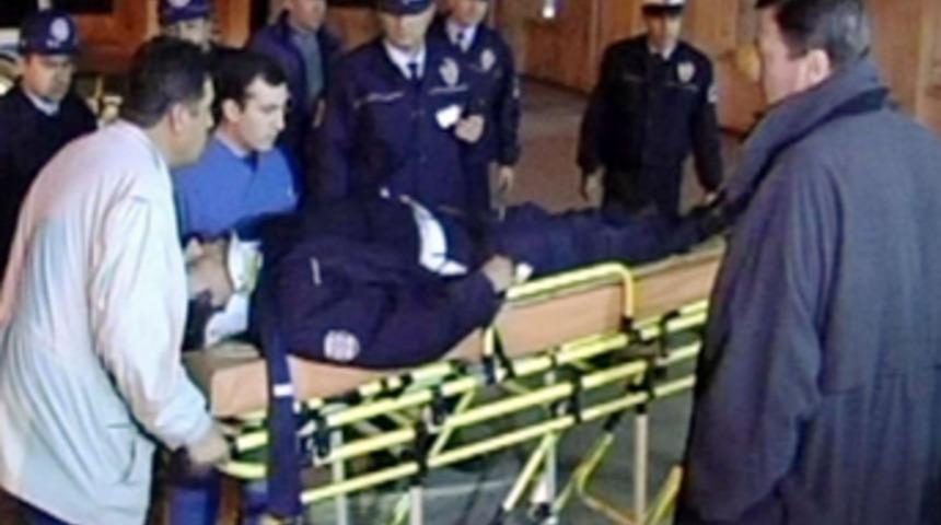 Eskişehir'de ekip otosu takla attı