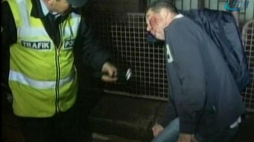 Hollandalı turiste tekme tokat dayak