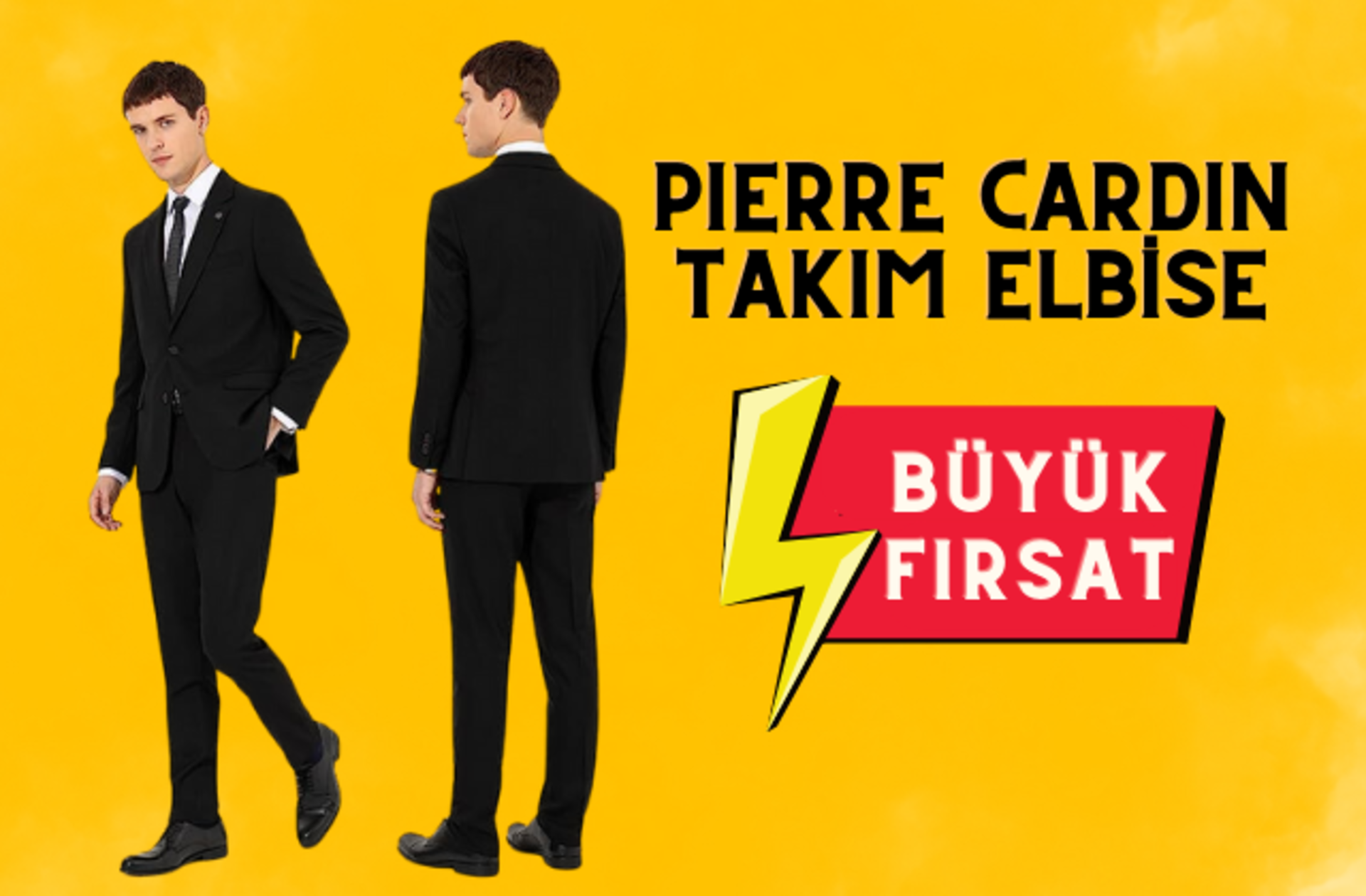 Fiyatı 1959 TL'ye düştü! Pierre Cardin takım elbisede kaçırılmayacak fırsat