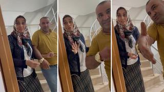 Ev sahibi dehşeti kamerada! Kapısına dayandığı kiracısına kabusu yaşattı