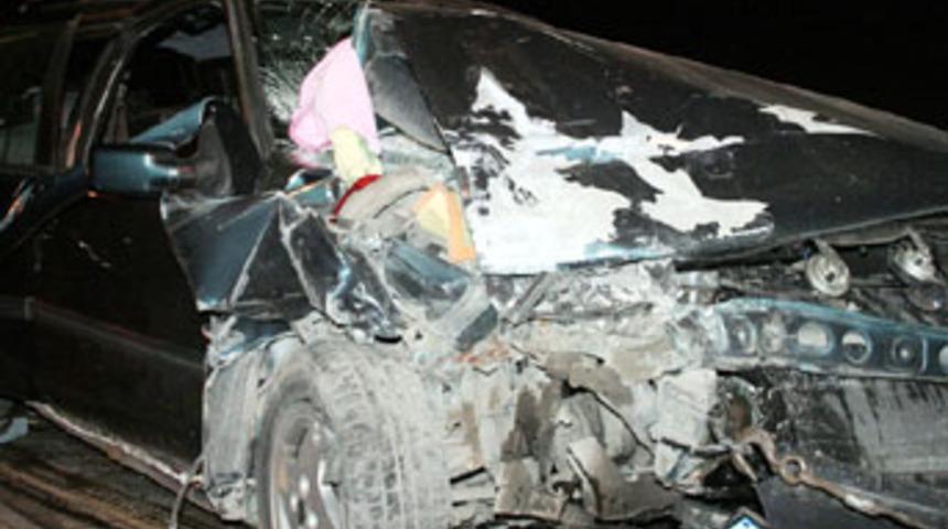 Bolu Dağı'nda kaza: 1 &ouml;l&uuml;, 7 yaralı