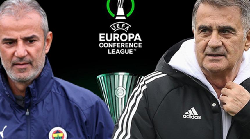 SON DAKİKA: Fenerbahçe ve Beşiktaş'ın UEFA Konferans Ligi'ndeki rakipleri belli oldu! Sarı-Lacivertliler Zimbru ile Siyah Beyazlılar ise Tirana ile karşılaşacak