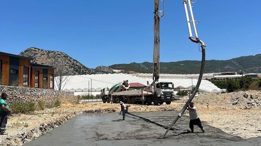 Alanya’da Avokado Paketleme Tesisi inşaatına başlandı
