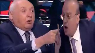 Canlı yayında konuklar birbirine girdi! Kavga stüdyonun dışına da taştı... Tekme, tokat, yumruklar havada uçuştu 