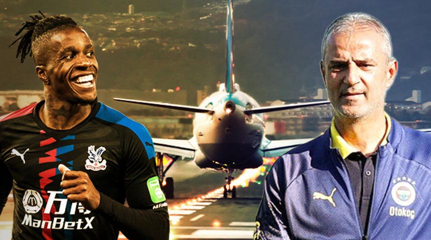 Son dakika: Fenerbahçeliler, Wilfried Zaha'yı bekliyor! Ali Koç'un uçağı Londra'da...