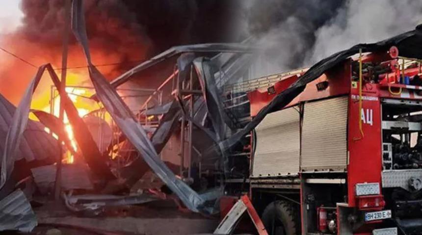 Rusya'dan Ukrayna'nın tarım arazilerine bombalı saldırı! 100 ton bezelye ve 20 ton arpa imha edildi...