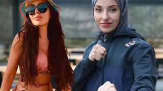 Milli tekvandocu Kübra Dağlı'nın paylaşımına sayfasında yer veren Selin Ciğerci: Çekildim kenara...