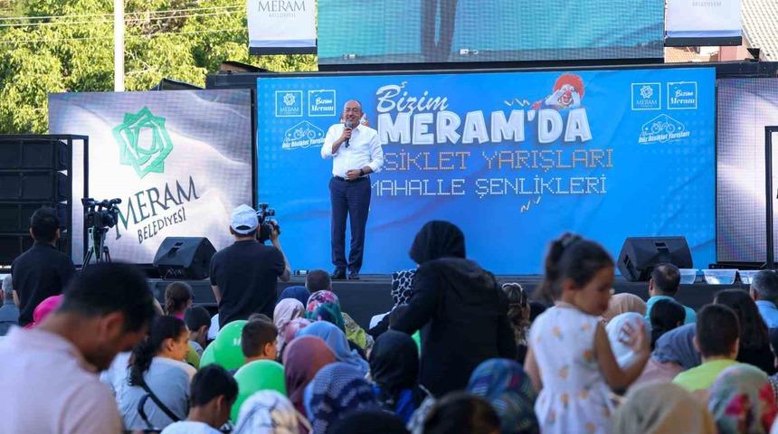"Bizim Meram’da Mahalle Şenlikleri" devam ediyor