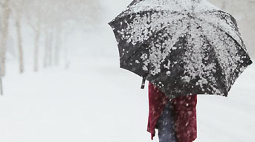 Bu akşamdan itibaren kar var