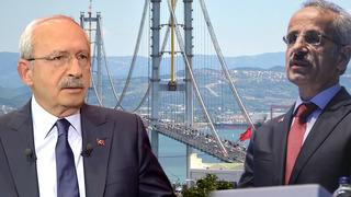 Bakan Uraloğlu'ndan Kılıçdaroğlu'nun Osmangazi Köprüsü açıklamalarına tepki: Dile getirdiği rakamların hiçbiri doğru değil
