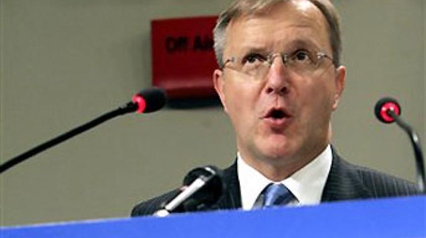 Rehn: 'Ger&ccedil;ek dengeyi sağladık'