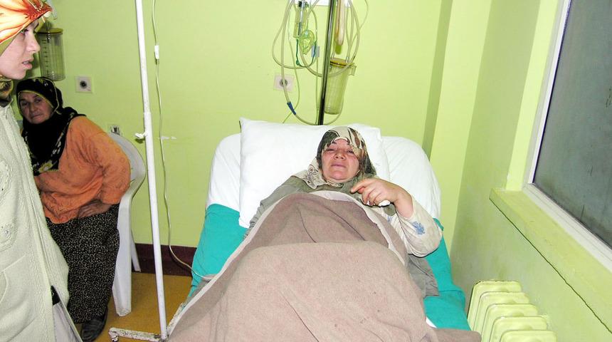 Kendisini bı&ccedil;aklayan oğlu i&ccedil;in yalvardı