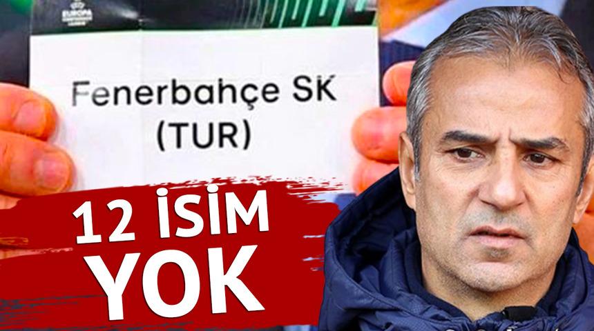 Fenerbahçe'nin UEFA Konferans Ligi'nde karşılaşacağı Zimbru maçının kadrosu belli oldu! Sürprizler var... 12 isim dahil edilmedi!