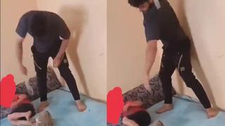 Sosyal medyada büyük tepki çekti! Çocuğuna şiddet uygulayan baba gözaltına alındı! Bakanlıktan açıklama